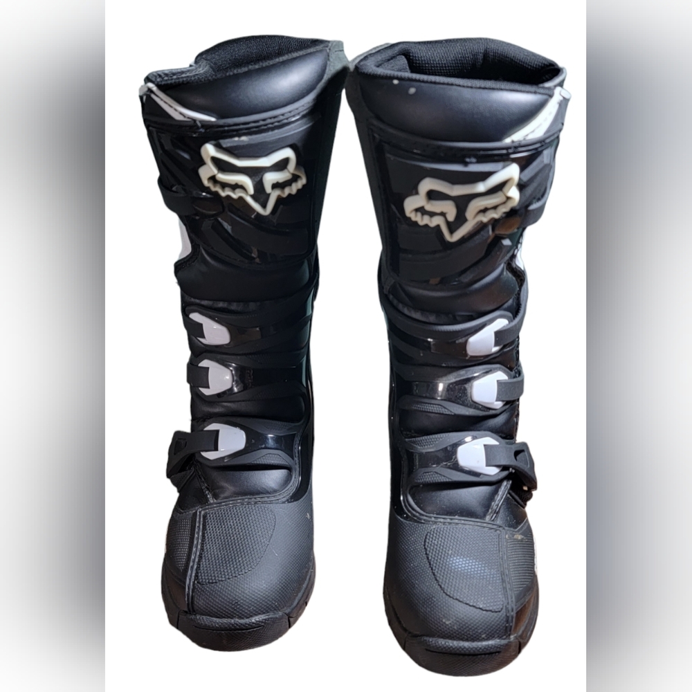 Fox Racing Comp 3 Youth Racing Boots Size Y5